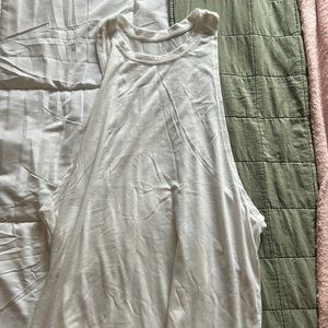 White women’s muscle tee